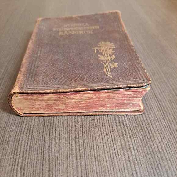 Antique 1900 Swedish Missionary Church Songbook Songs Psalms Book Soft Cover - Picture 5 of 16